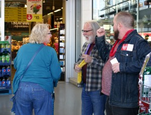 Shopper, Steve, Kevin